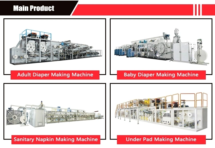 Quanzhou Factory Supply Full-Servo Automatic Pull up Baby Diaper Machine Making