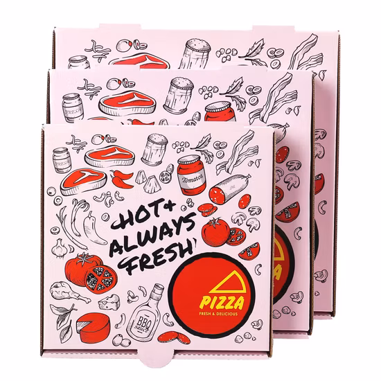 Custom Printed Corrugated Shipping Commerce Carton Mailer Gift Wedding Candy Plastic Kraft Pizza Food Shoe Foldable Fruit Necklac Cardboard Packaging Paper Box