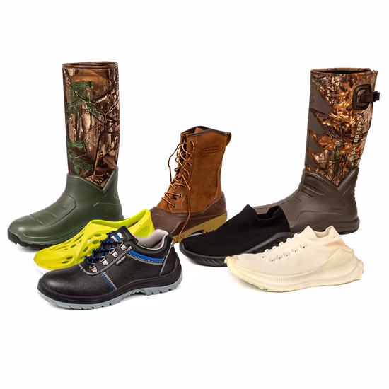 24 Stations Rotary Type PU TPU Injection Shoe Making Machine for Safety Shoe Sport Shoe