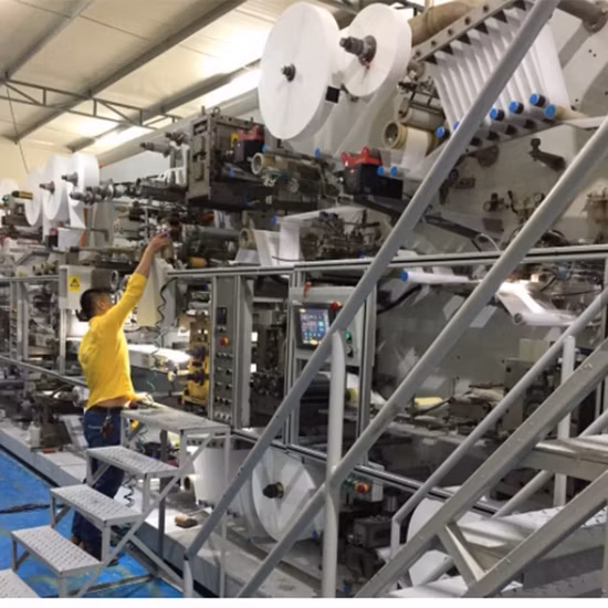 2000mm Diaper Backsheet Full Laminating Machine