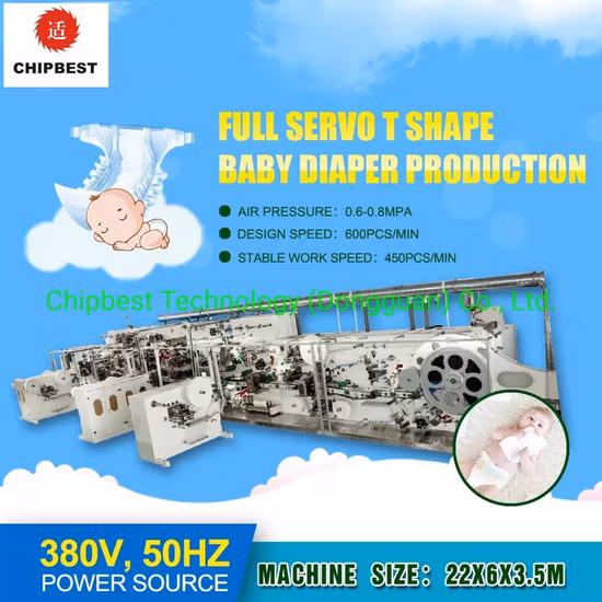 Full Automatic Adult Diapers Making Machines for Light Incontinence Pads