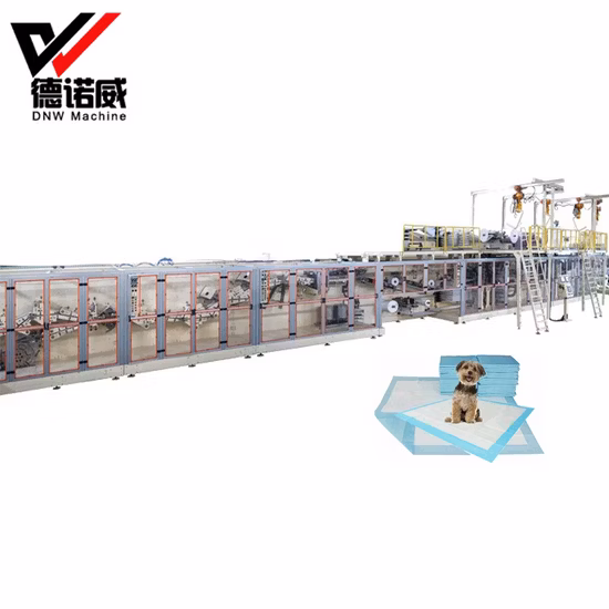 High Speed Full Automatic Disposable Baby Diaper Making Machine